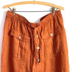 Nicole Miller Linen Skirt XL